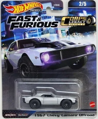 HOT WHEELS FAST & FURIOUS 1967 CHEVY CAMARO OFFROAD 2/5 Brand NEW • $17.41
