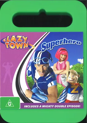 186d NEW SEALED DVD Region 4 LAZY TOWN SUPERHER • $28.50