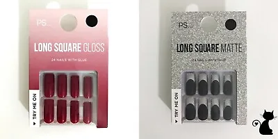 Primark False Nails Long Square 🐾 • £4.79