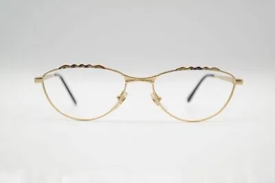 Vintage Yde Lunettes Sonia  52[]16 130 Gold Multicolor Oval Glasses NOS • $29.99