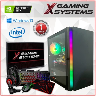 $799.99 • Buy Best Value Fortnite Gaming Computer PC Full Bundle Package Office Desktop