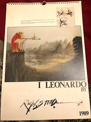 RALPH STEADMAN - I Leonardo Calendar - Good Condition • £35