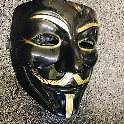 V For Vendetta Guys Halloween Mask Fawkes Anonymous Hacker Cosplay Party Props • $9.99