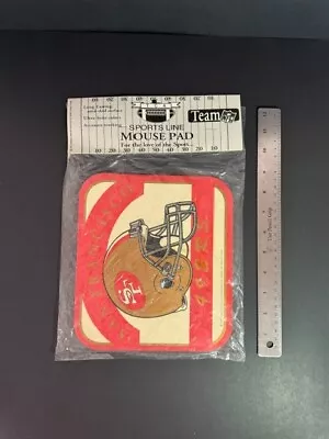 Vintage San Francisco 49ers Mousepad SportsLine Football Team NFL • $18.99