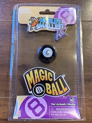 New World’s Smallest Magic 8 Eight Ball Classic Mini Toy Super Impulse • $8