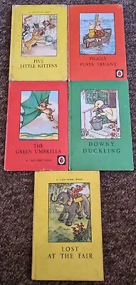 5 Vintage Ladybird Books Series 401 Early Prints  A J Macgregor W Perring A6 • £29.95