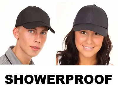 £4.97 • Buy NEW Mens Ladies Unisex Showerproof Waterproof Baseball Cap Fishing Camping