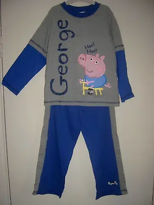 £5.50 • Buy Bnwt Boy's George Pig Pyjamas 4-5 Yrs