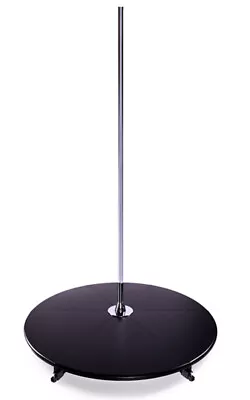 XPole X-STAGE Lite 45mm Chrome Spinning Static Dance Exercise X Pole Podium Set • $799.99