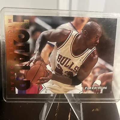 1995-96 Fleer Total D Michael Jordan #3 Chicago Bulls • $5