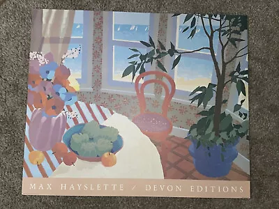 Max Hayslette Art Lithograph 1989 Corte Madera CA III Devon Editions Seattle WA • $85.28