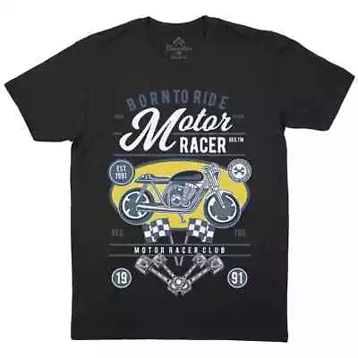 Motor Racer Mens T-Shirt Motorcycles V-Neck Tank Top Vest Tshirt D555 • £11.99