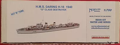 Niko Model - 07088  HMS Daring 1940  1/700 • £17