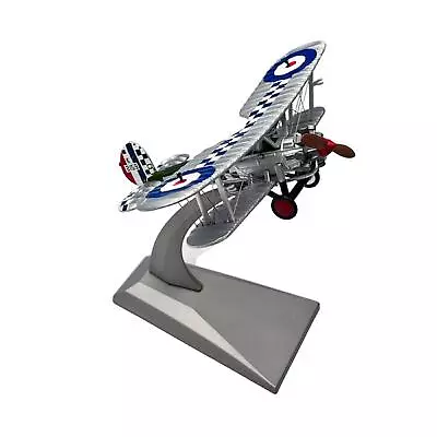 1:72 WWI British Royal Air Force Bristol Bulldog Biplane Propeller Fighter Model • $47.38