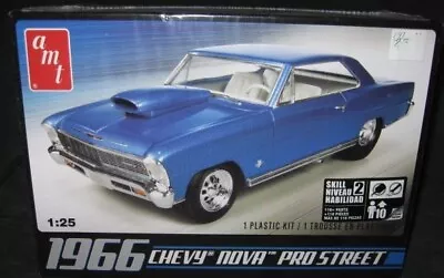 AMT 1966 Chevy Nova Pro Street Model Car Kit • $10.50