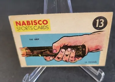 1955 Nabisco Sports Cards Canadian Shreded Wheat Vintage # 13 Tennis • $9.99