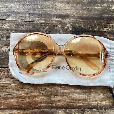 Vintage Pierre Cardin Women’s Sunglasses Louvre Mod Tortoise Shell Frame • $26