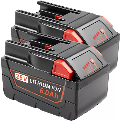 6.0Ah Replace Battery For Milwaukee For M28 28V 48-11-2830 48-59-0280 48-59-2818 • $53.99