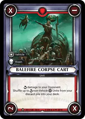 Balefire Corpse Cart - FOIL - Onslaught - Warhammer Age Of Sigmar • $1.94