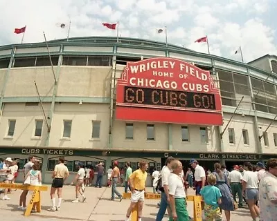 Chicago Cubs Wrigley Field Stadium  8x10 PHOTO PRINT • $7.98