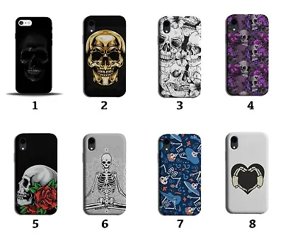 £11.99 • Buy Skeleton Phone Case Cover Skull Skeletons Skulls Gold Goth Floral Grunge 8234i
