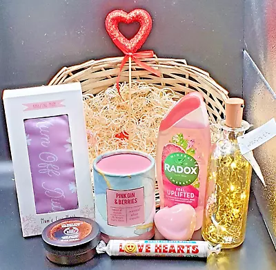 Mums Birthday Eid Gift Pamper Hamper Basket Spa Set For Her Wife Girlfriend • £21.99