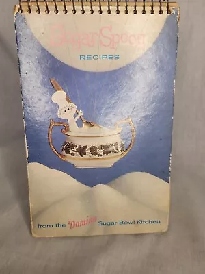 Vintage Sugar Spoon Recipes From The Domino Sugar Company Cookbook Easel 1962 • $15