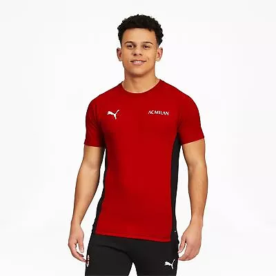 [758615-01] Mens Puma AC MILAN EVOSTRIPE TEE • $26.99