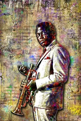 MILES DAVIS JAZZ Pop Art 12x18in Poster Miles Davis Tribute Print Free Shipping • $22.99