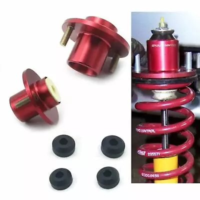 Top Suspension Coilover Mount Shock Hats 2pc For Honda Civic 88 00 Integra 90 93 • $74