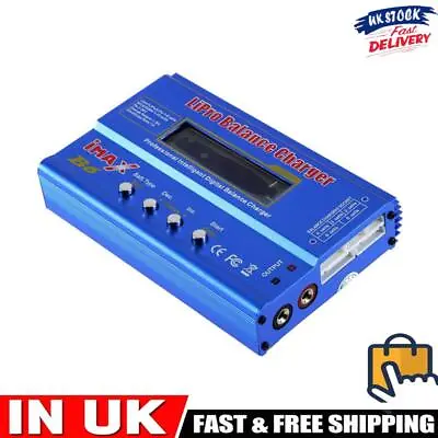 IMAX B6 80W Lipo NiMh Batteries Balance Digital Charger For RC Helicopters • £18.89