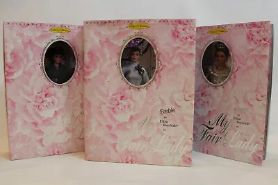 NIB Three VTG (1995) Barbie Eliza Doolittle My Fair Lady | Mattel 15497 498 500 • $89.99