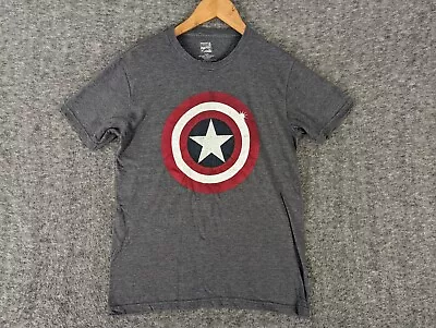 Marvel Comics Shirt Mens Medium Gray Short Sleeve Graphic Tee • $14.95