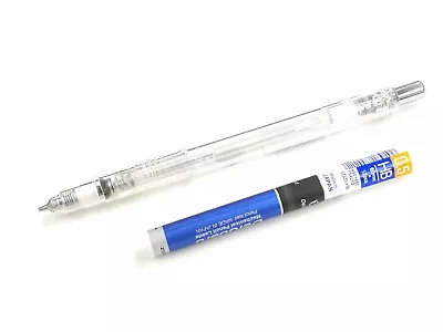 1 X Zebra MAZ84 DelGuard System Mechanical Pencil 0.5mm Free Leads CLEAR • $14.50