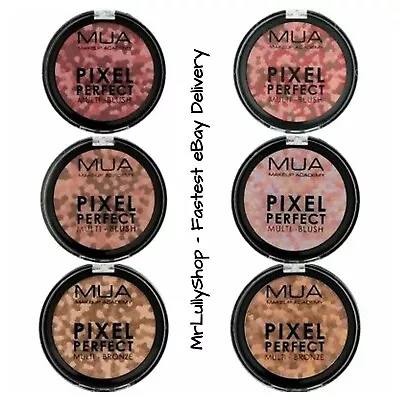 MUA Makeup Pixel Perfect Multi Bronzer Blusher & Highlighter Powder Sealed • £3.99