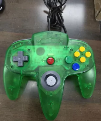 Classic N64 Controller Joystick Remote For N64 VideoGame Gamepad-Jungle Green • $15.99