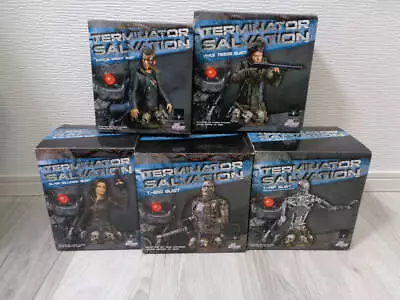 Terminator 4 Bust 5 Bodies Full Set DC Collectibles T RIP T 600 Kyle Reese Mar • $348.34