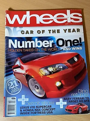 Wheels Australia's Car Magazine February 2007 Feb 07 Holden Car Of The Year • $7.99
