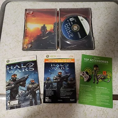 Halo Wars Steelbook Xbox 360 • $10