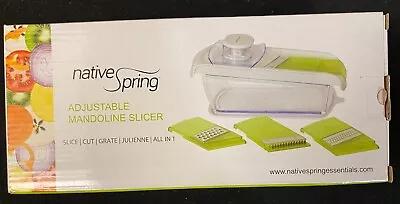 Mandoline Slicer For Kitchen Slice Cut Grate Julienne - All In 1 • $12.99