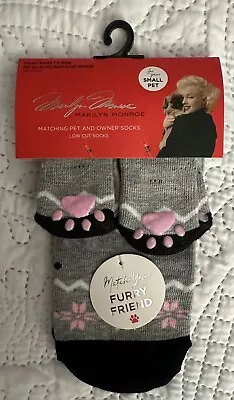 New Marilyn Monroe Matching Pet And Owner Crew Socks Small Pet • $6