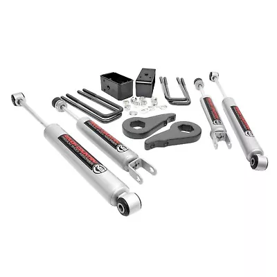 Rough Country 28330 Leveling Lift Kit W/ Shock For Silverado / Sierra 1500 • $199.95