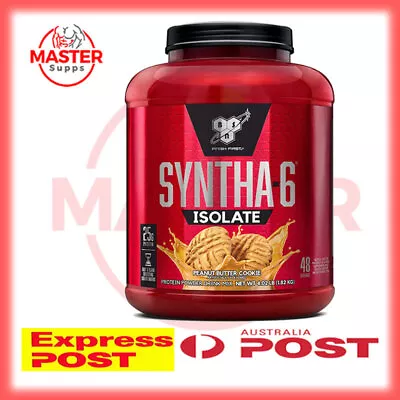 Bsn Syntha 6 Isolate  Whey Protein Powder Wpi Free Express Post • $121.90