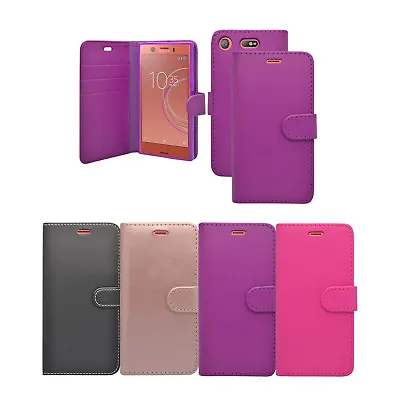 $14.87 • Buy For Sony Xperia XZ1 Case Wallet Flip PU Leather Stand Card Slot Pouch Cover