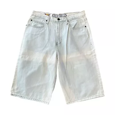 Vintage Z Cavaricci Shorts Mens 32 90s Streetwear Relaxed Fit Distressed Denim • $79.99