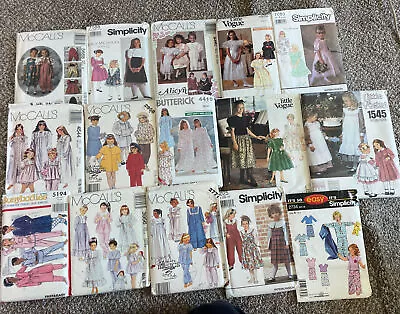 $5 • Buy Sewing Patterns Vintage Lot For Kids. Jessica McClintock, Little Vogue, McCalls