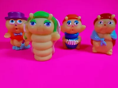 Vintage 1986 4 Playskool Gloworms Great Condition And They Still GLOW • $20