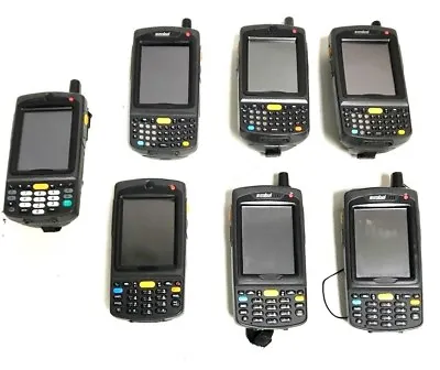 7x Symbol Motorola Barcode Scanner MC7094 MC7095 MC75A6 MC75A0 Lot • $49.99