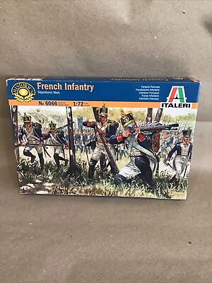 Italeri 1/72 Napoleonic French Infantry # 6066 - Plastic Model Figures NEW • £9.99