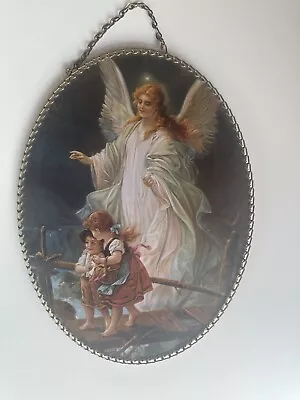 Victorian Flue Cover Replica Guardian Angel W/Children~Gallery Graphics~Vintage • $20